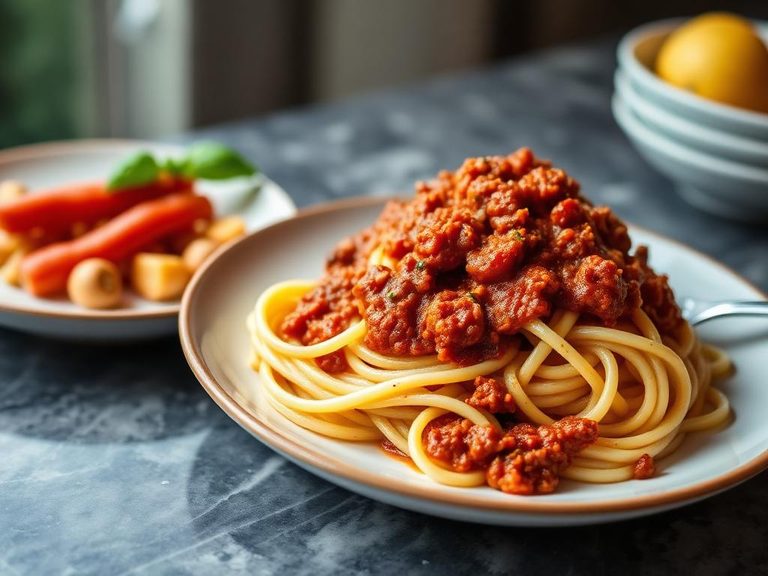 Pasta with Bolognese Sauce