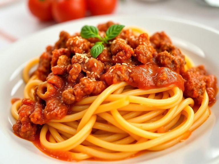 Pasta with Meat Sauce