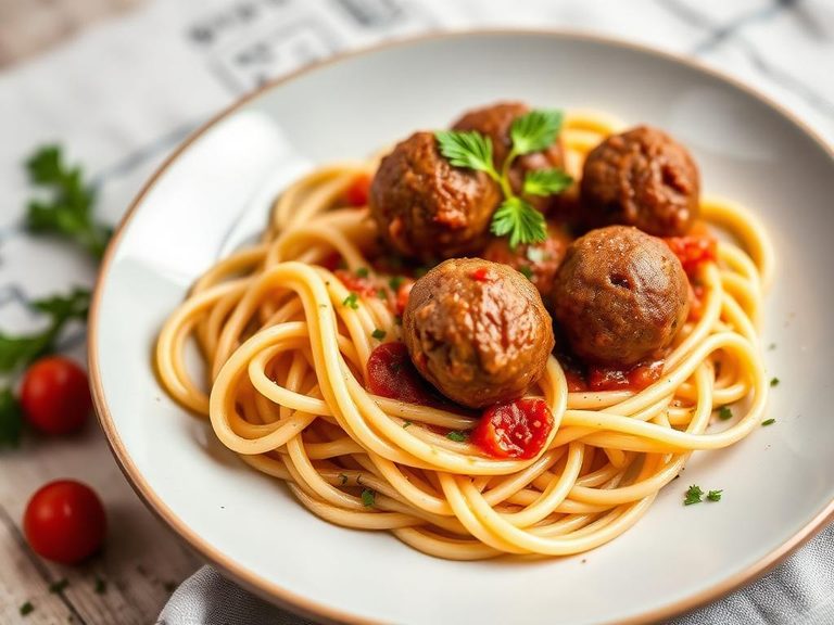 Pasta with Meatballs