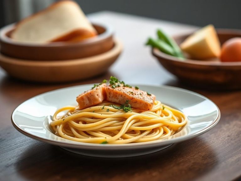 Pasta with Salmon