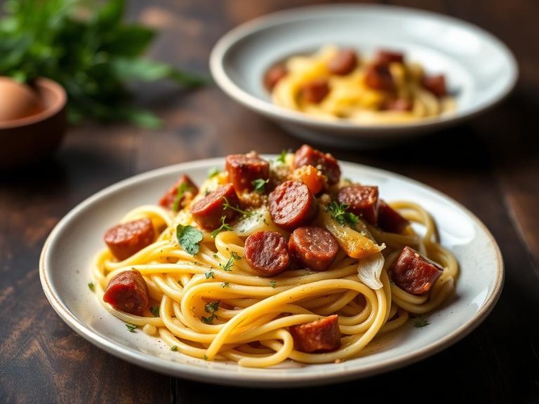Pasta with Sausage and Fennel