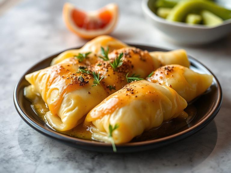 Pasteles al Mojo de Ajo