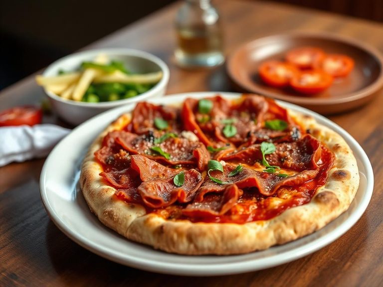 Pastrami Pizza