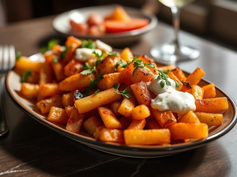 Patatas Bravas with Alioli