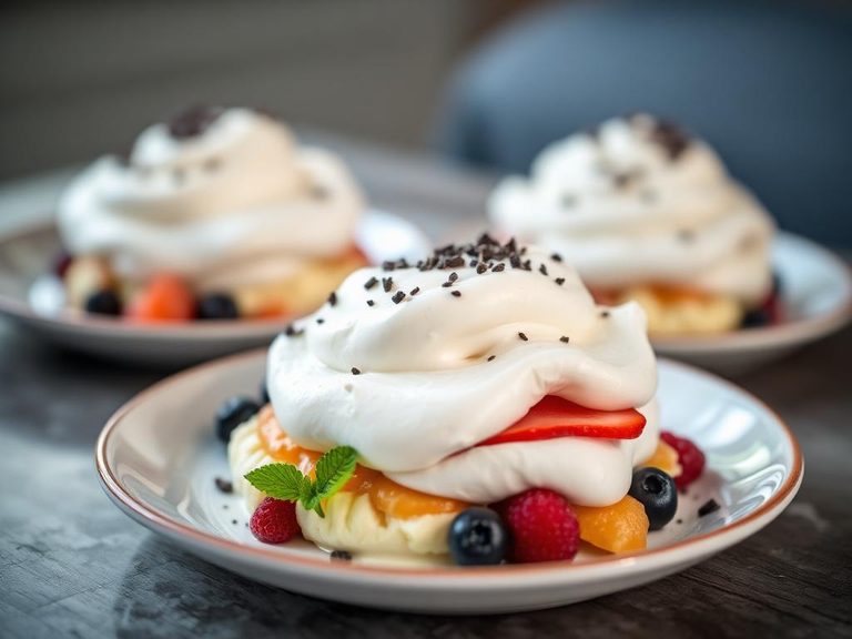 Pavlova topping