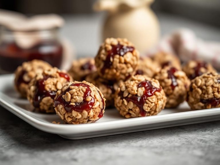 PB&J energy bites
