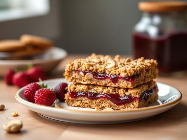 PB&J Oatmeal Bar