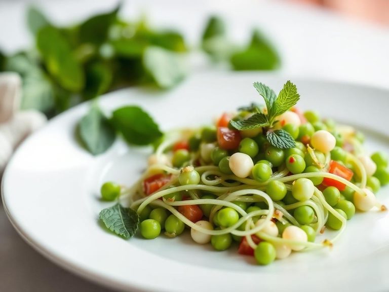 Pea and Mint Salad