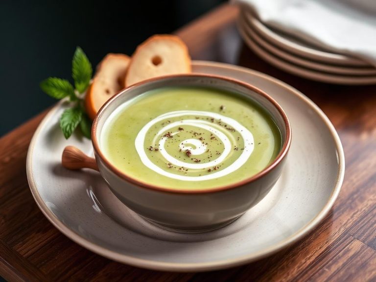 Pea and Mint Soup