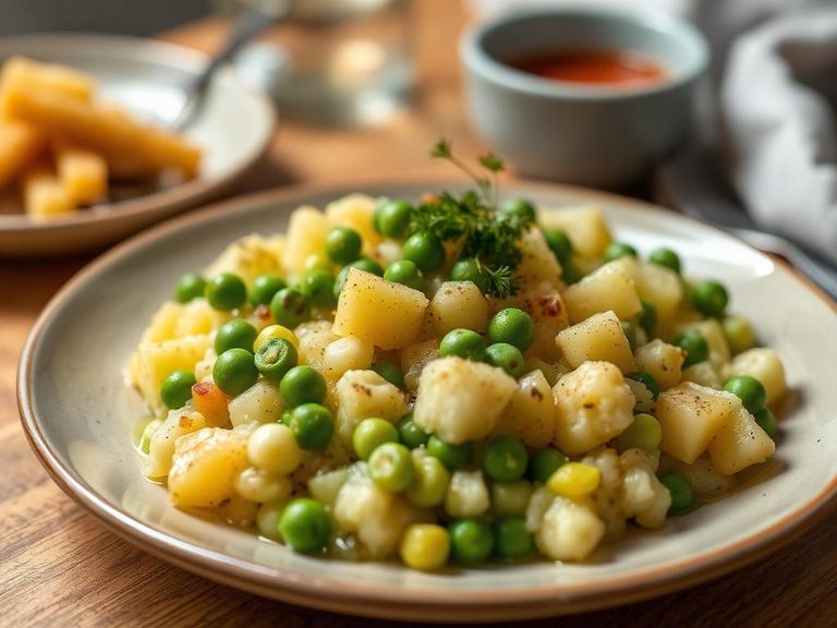 Pea and Potato Mash