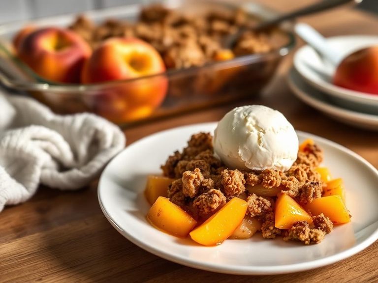 Peach Crisp