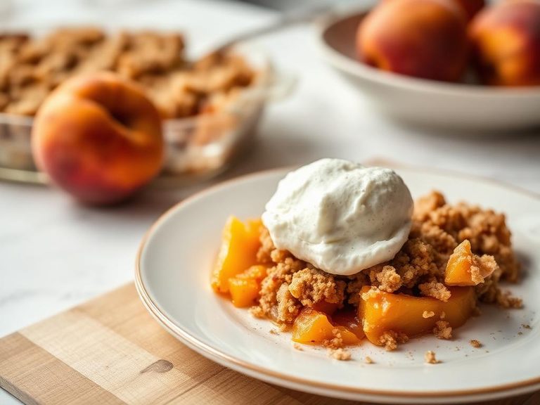 Peach Crumble/Crisp