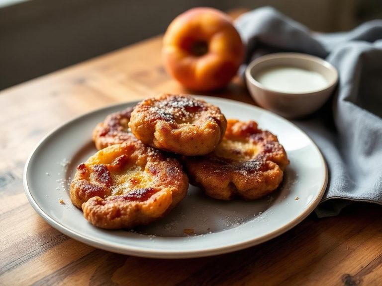 Peach Fritters