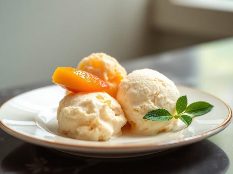 Peach Ice Cream