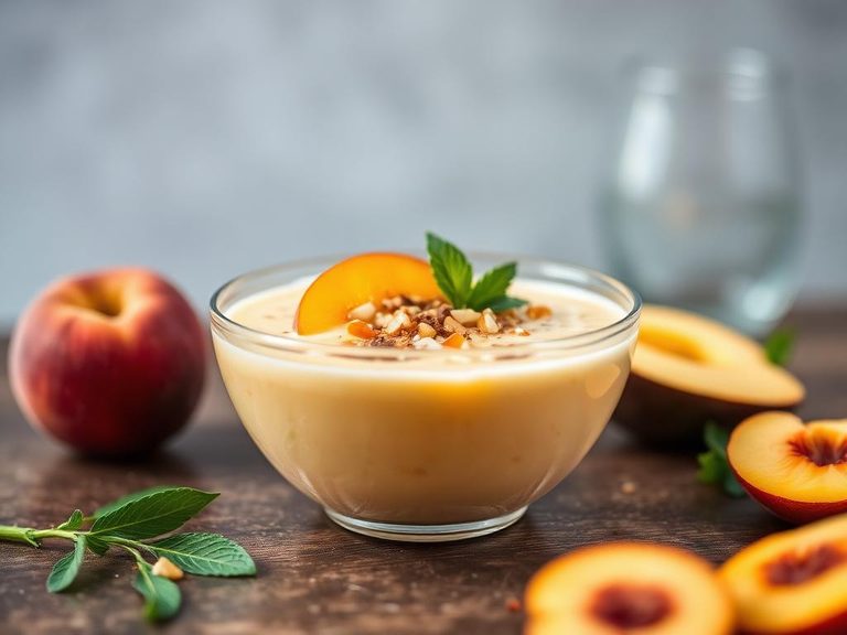 Peach Mango Smoothie Bowl