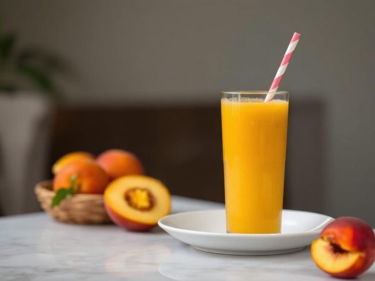 Peach Mango Smoothie