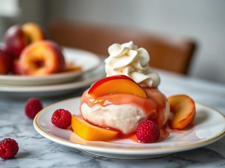 Peach Melba
