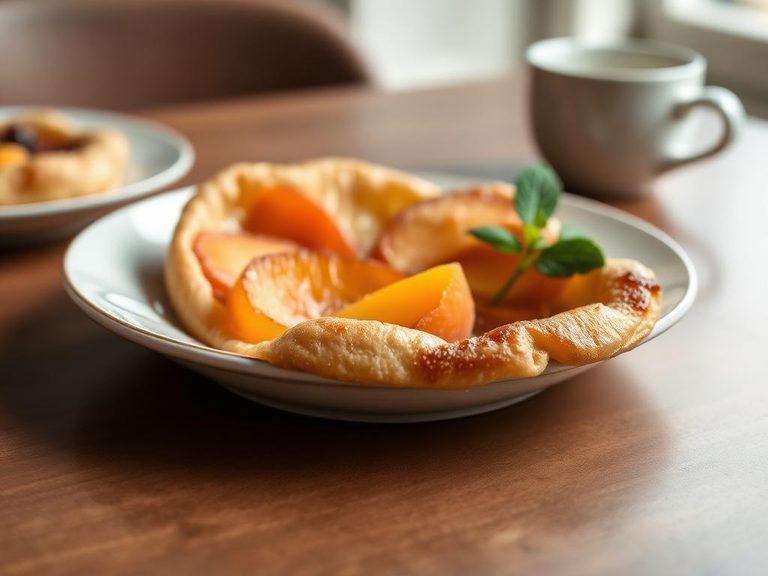 Peach or Apricot Danish