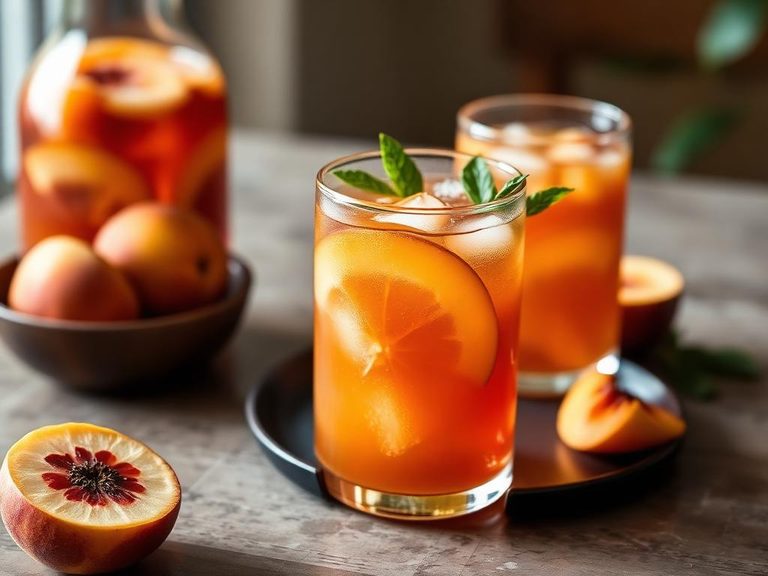 Peach Orange Sangria