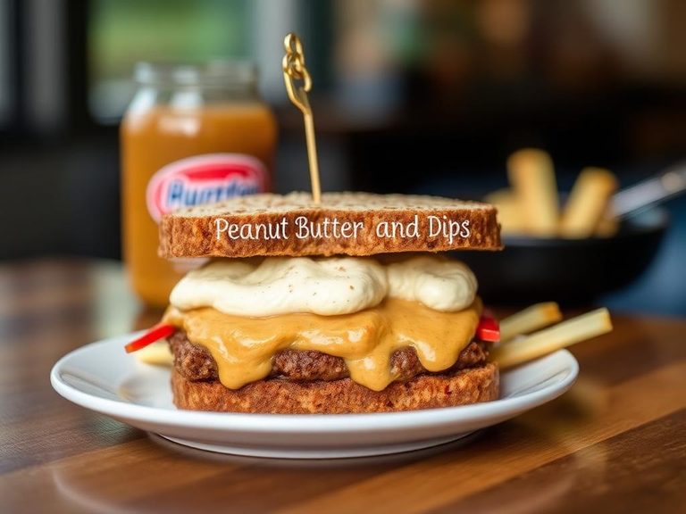 Peanut Butter and Dips Bar Sandwich