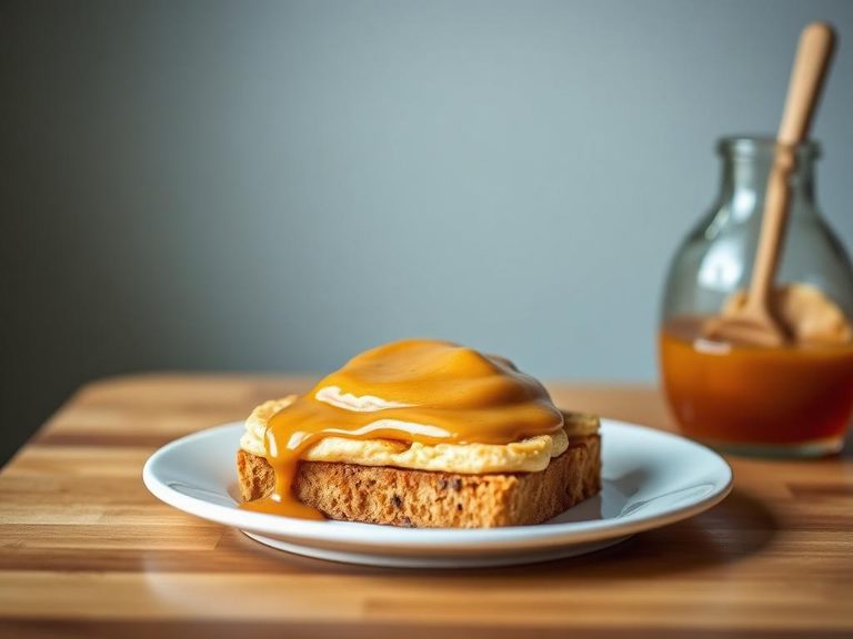 Peanut Butter and Honey Toast