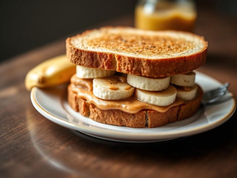 Peanut Butter Banana Sandwich