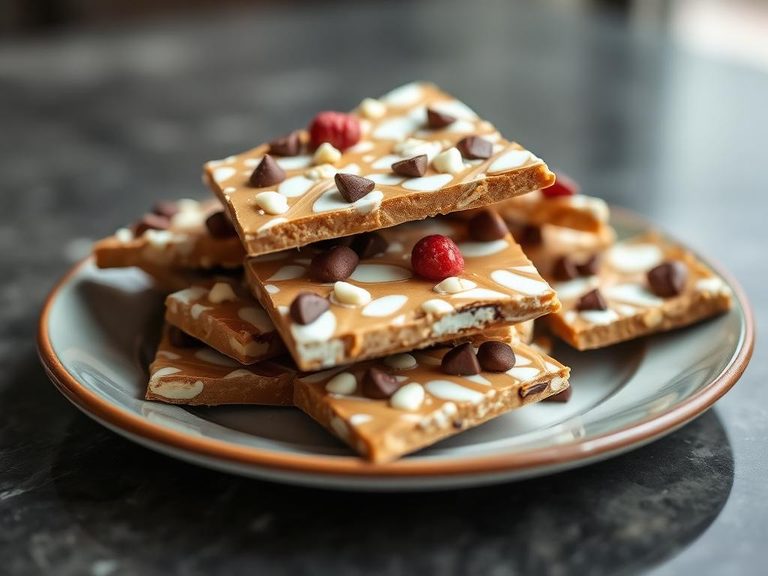 Peanut butter bark