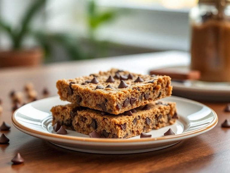 Peanut Butter Chocolate Chip Granola Bars