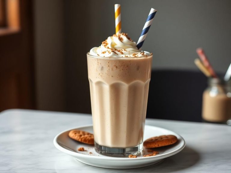 Peanut Butter Cookie Milkshake