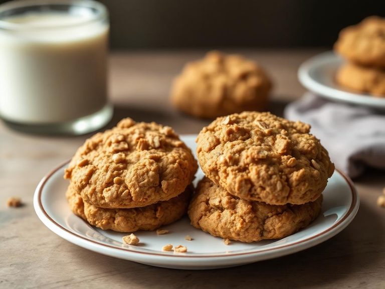 Peanut Butter Oatmeal Cookies