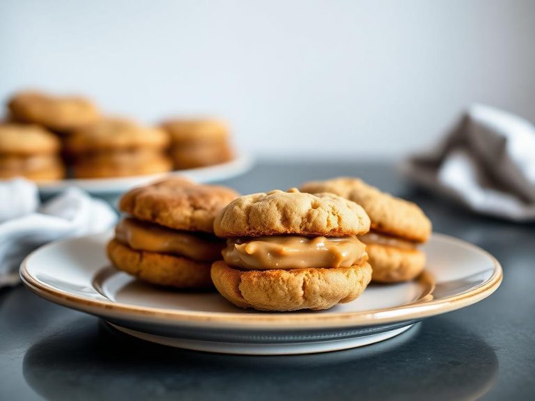 Peanut Butter Stuffed Cookies
