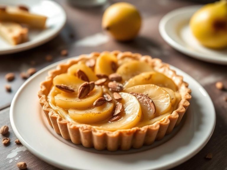 Pear and Almond Tart