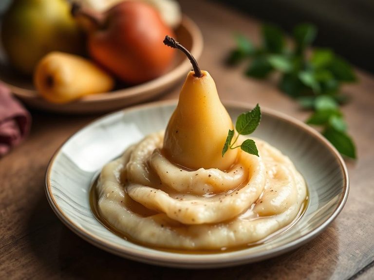 Pear and Chicken Puree