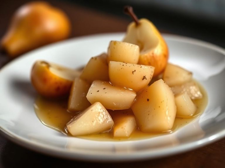 Pear and Ginger Compote