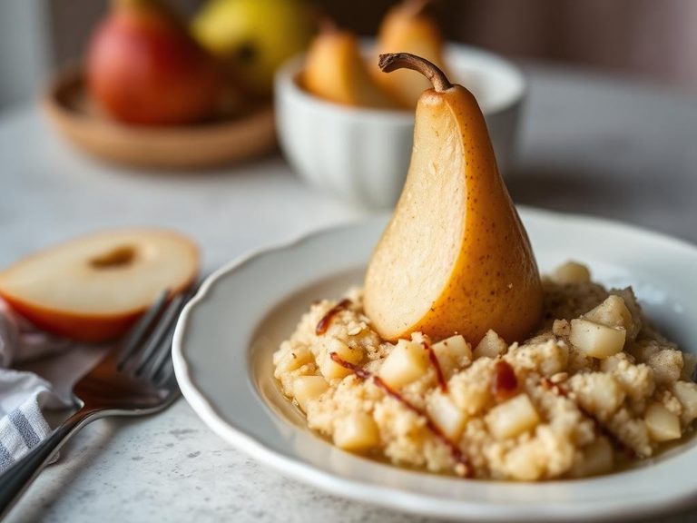 Pear and Oatmeal Mash