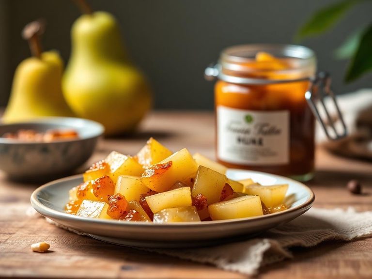 Pear butter or chutney