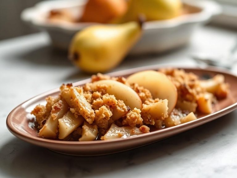 Pear Crisp or Crumble