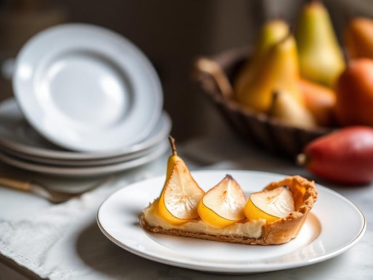 Pear Tart (Tarte aux Poires)