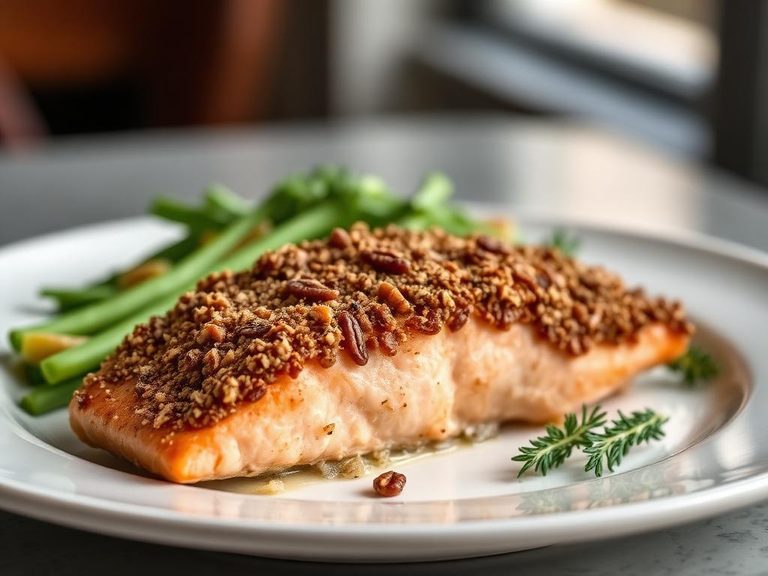 Pecan Crusted Salmon