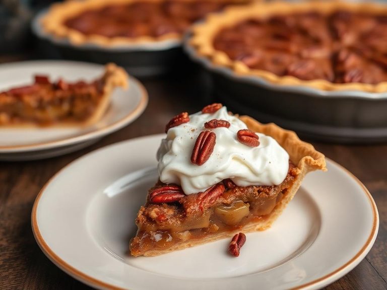 Pecan Pie à la Mode