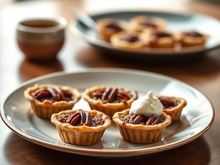 Pecan Tassies (mini pecan pies)