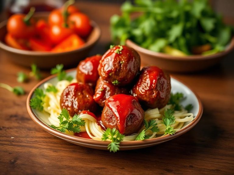 Pepper soda meatballs