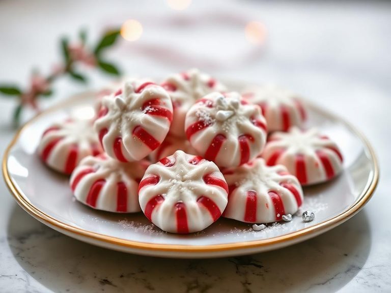 Peppermint starlight mints