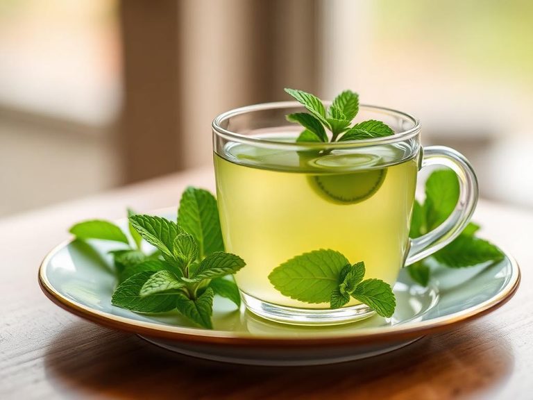 Peppermint tea