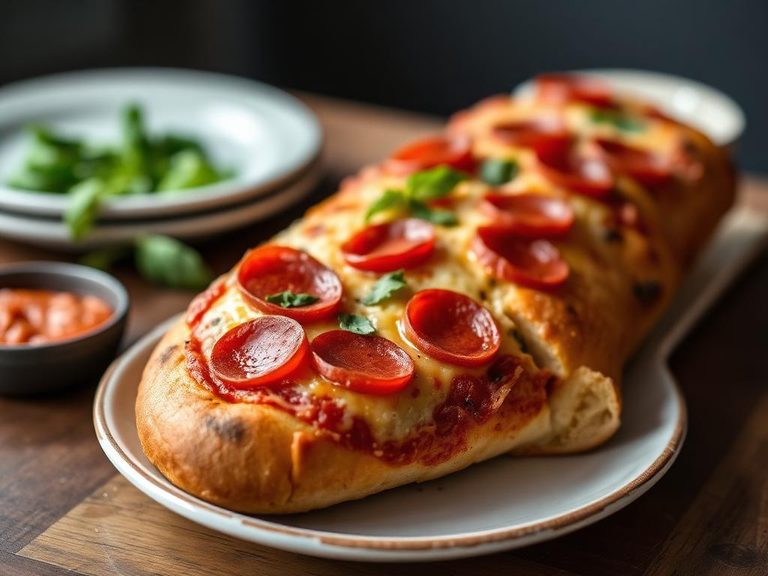 Pepperoni Pizza Bread