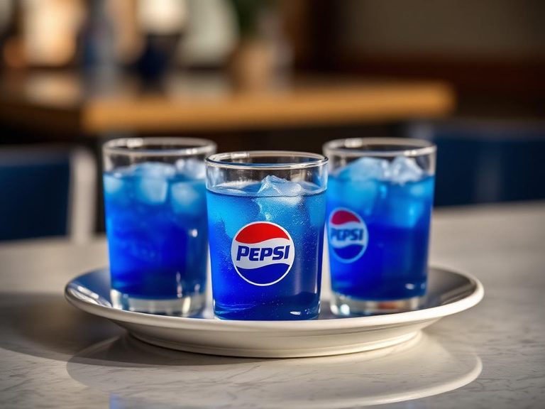 Pepsi Blue (discontinued, but iconic)