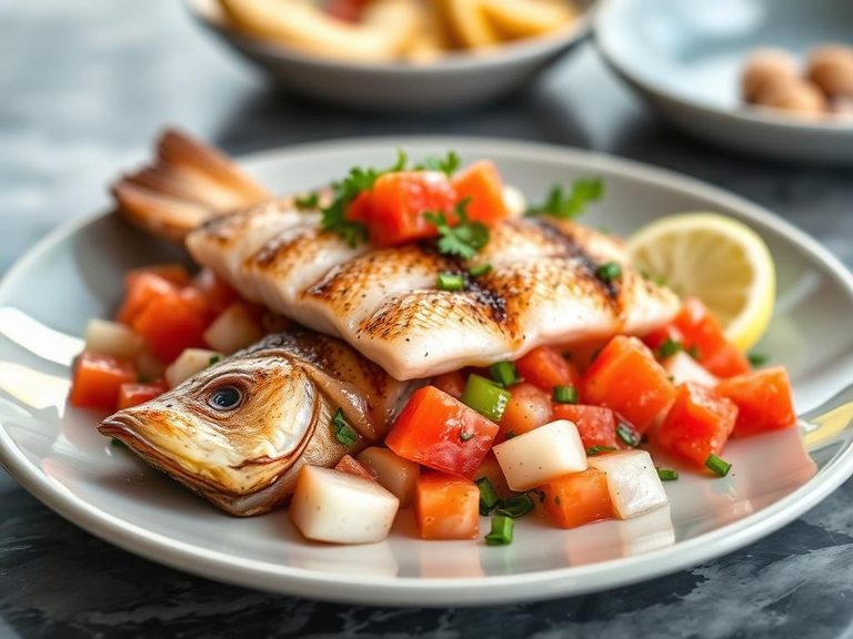Perch ceviche