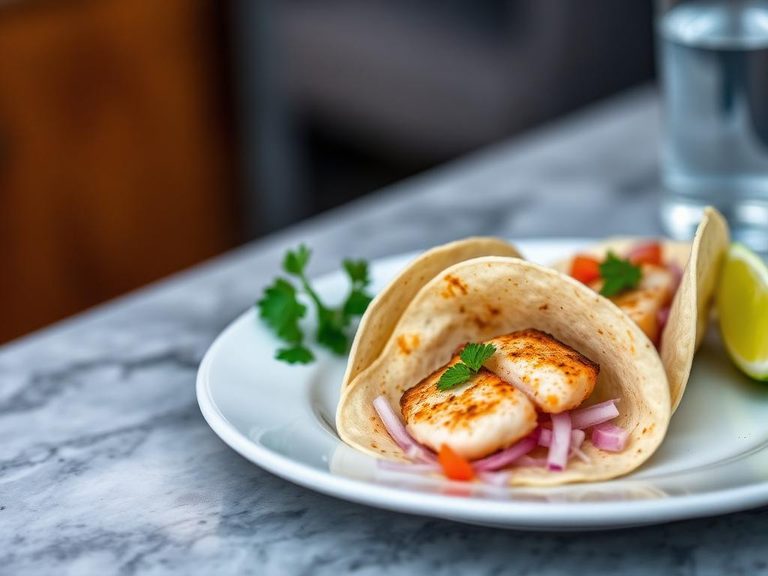 Perch Fillet Tacos