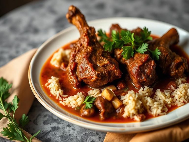 Persian Lamb Shank Stew