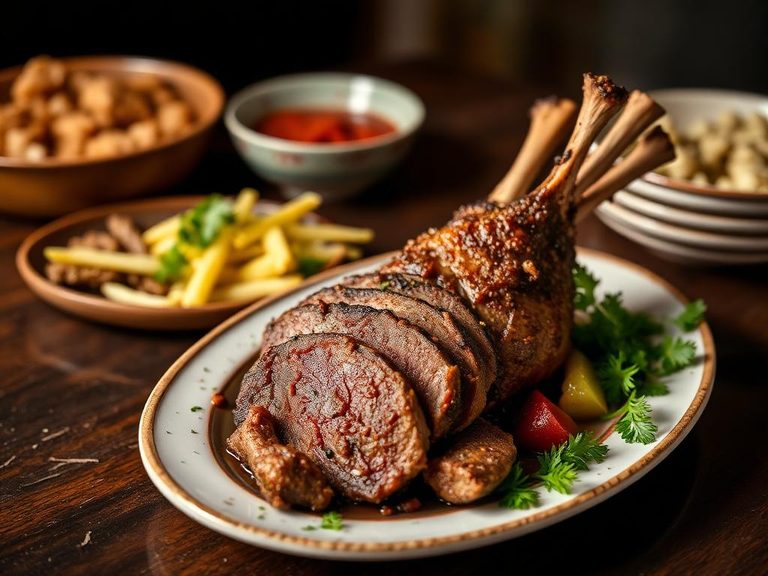 Persian Roast Lamb